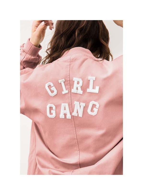 Girl Gang Jacket Plakat (30x40 cm)-Plakaty