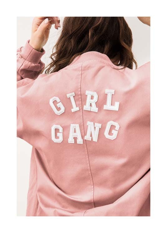 Girl Gang Jacket Plakat 0
