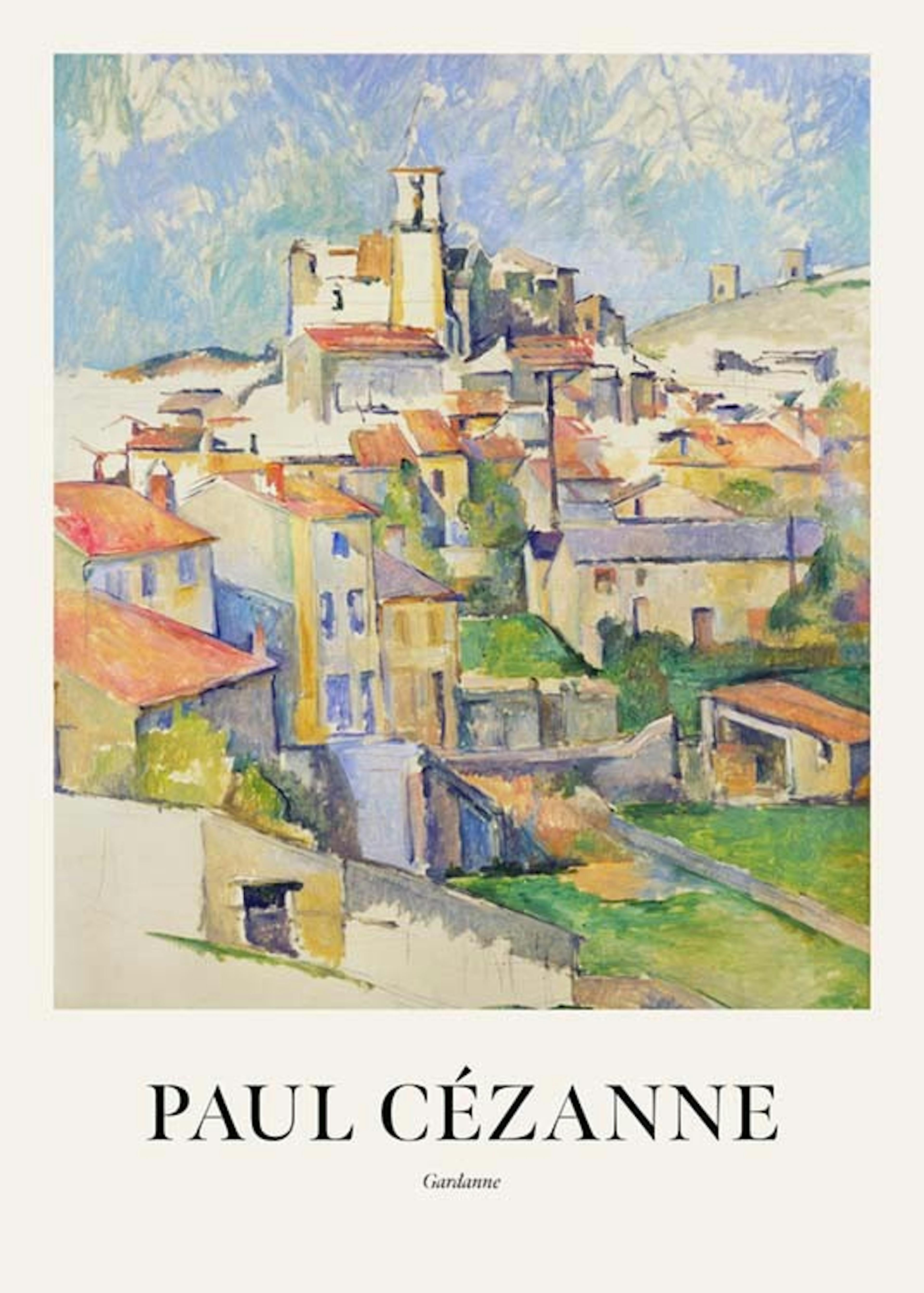 Paul Cézanne - Gardanne Affiche 0