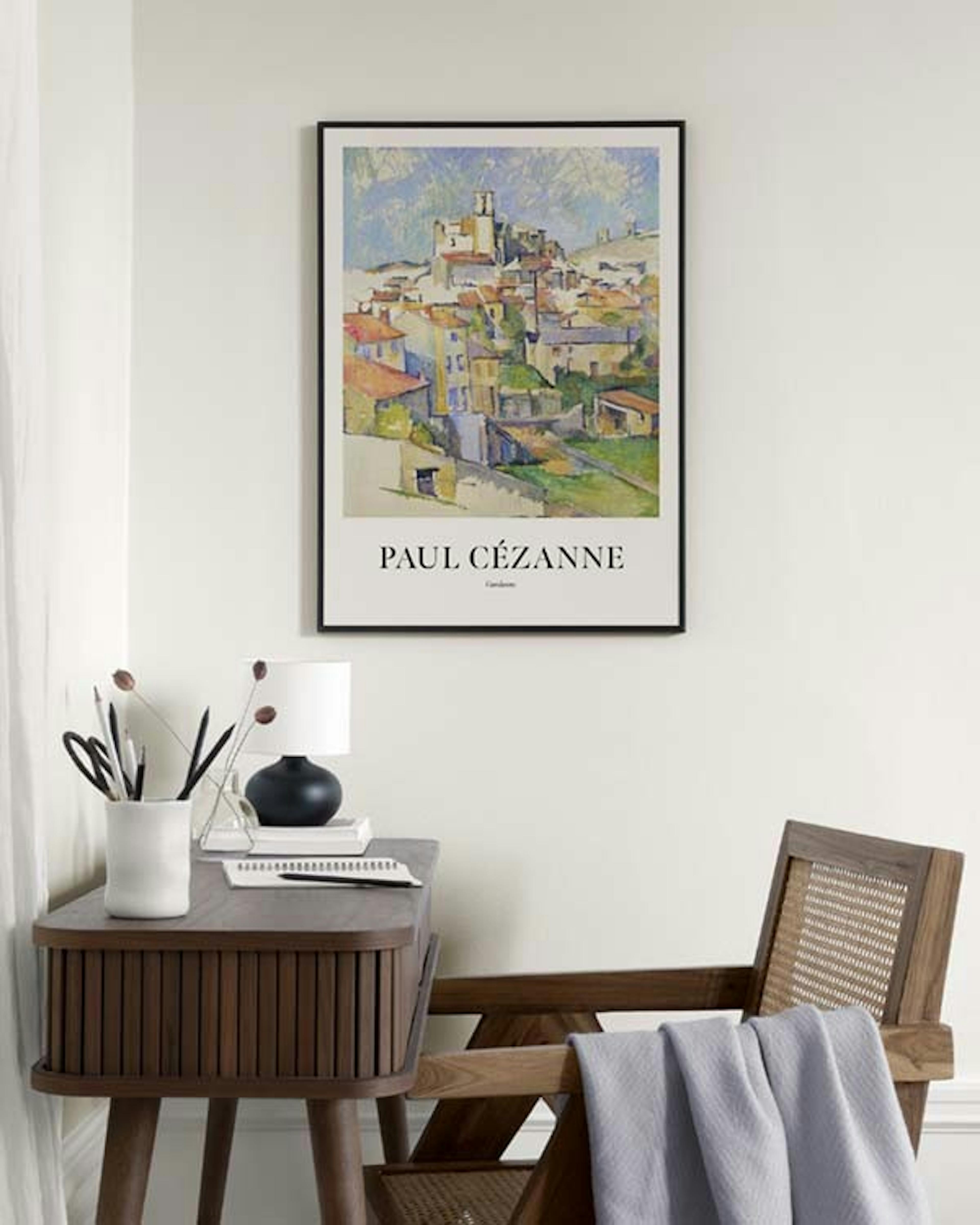 Paul Cézanne - Gardanne Plakat