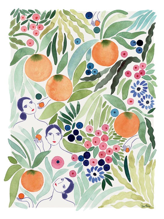 La Poire - Fruit Friends Affiche 0