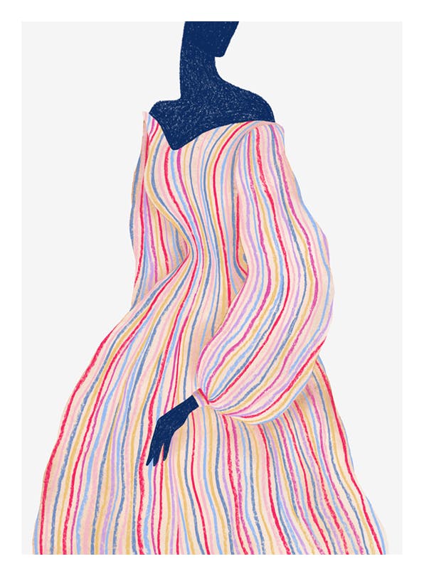 The Dress No1 Poster (50x70 cm)