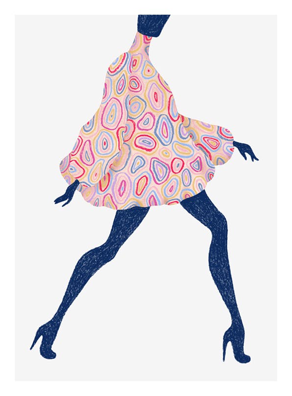 The Dress No2 Poster (50x70 cm)