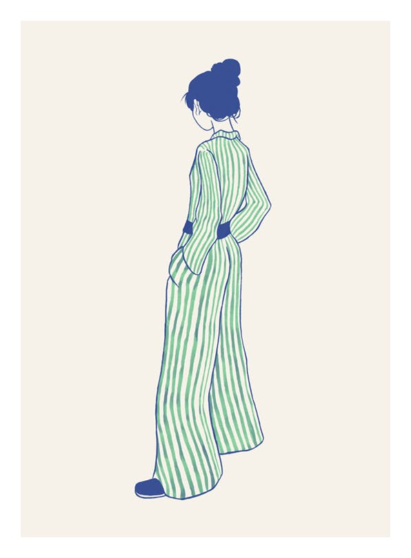Standing Here Print (30x40 cm)