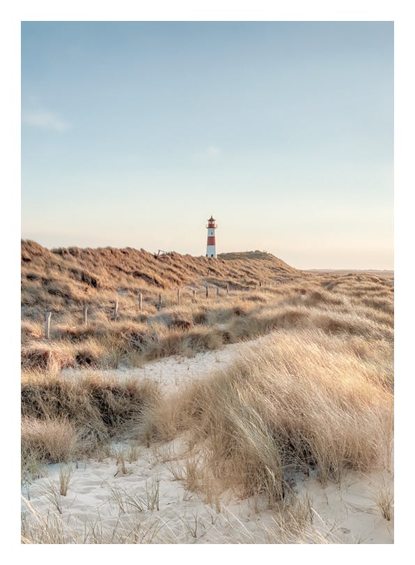 Lighthouse Beach No1 Print (30x40 cm)