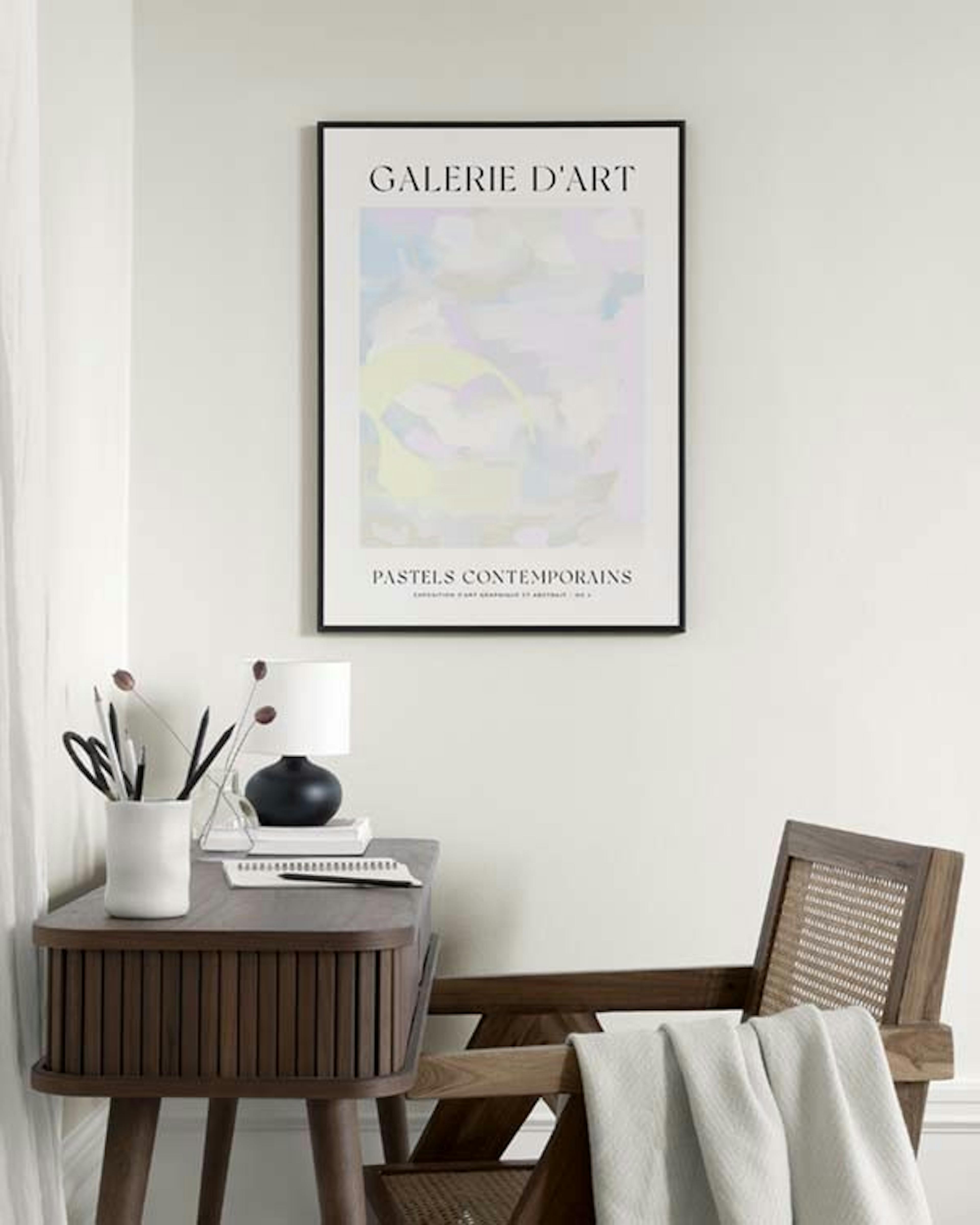 Pastels Contemporains No2 Affiche