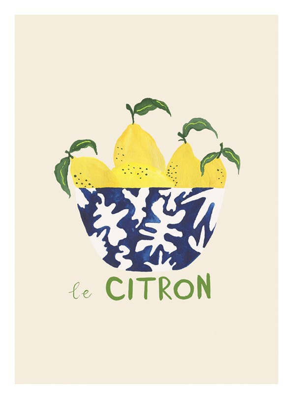 Le Citron Plakat (30x40 cm)