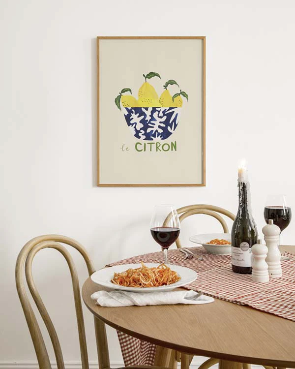 Le Citron Poster