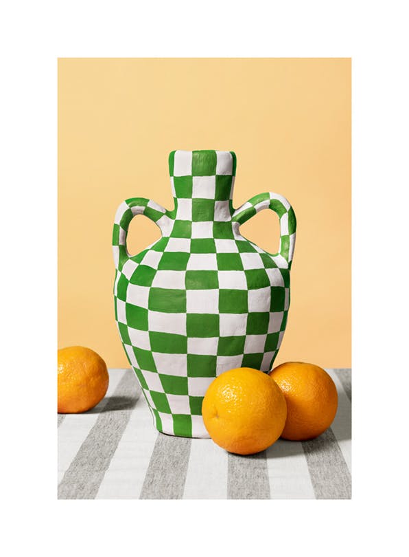 Vase and Oranges Poster (50x70 cm) - Poster