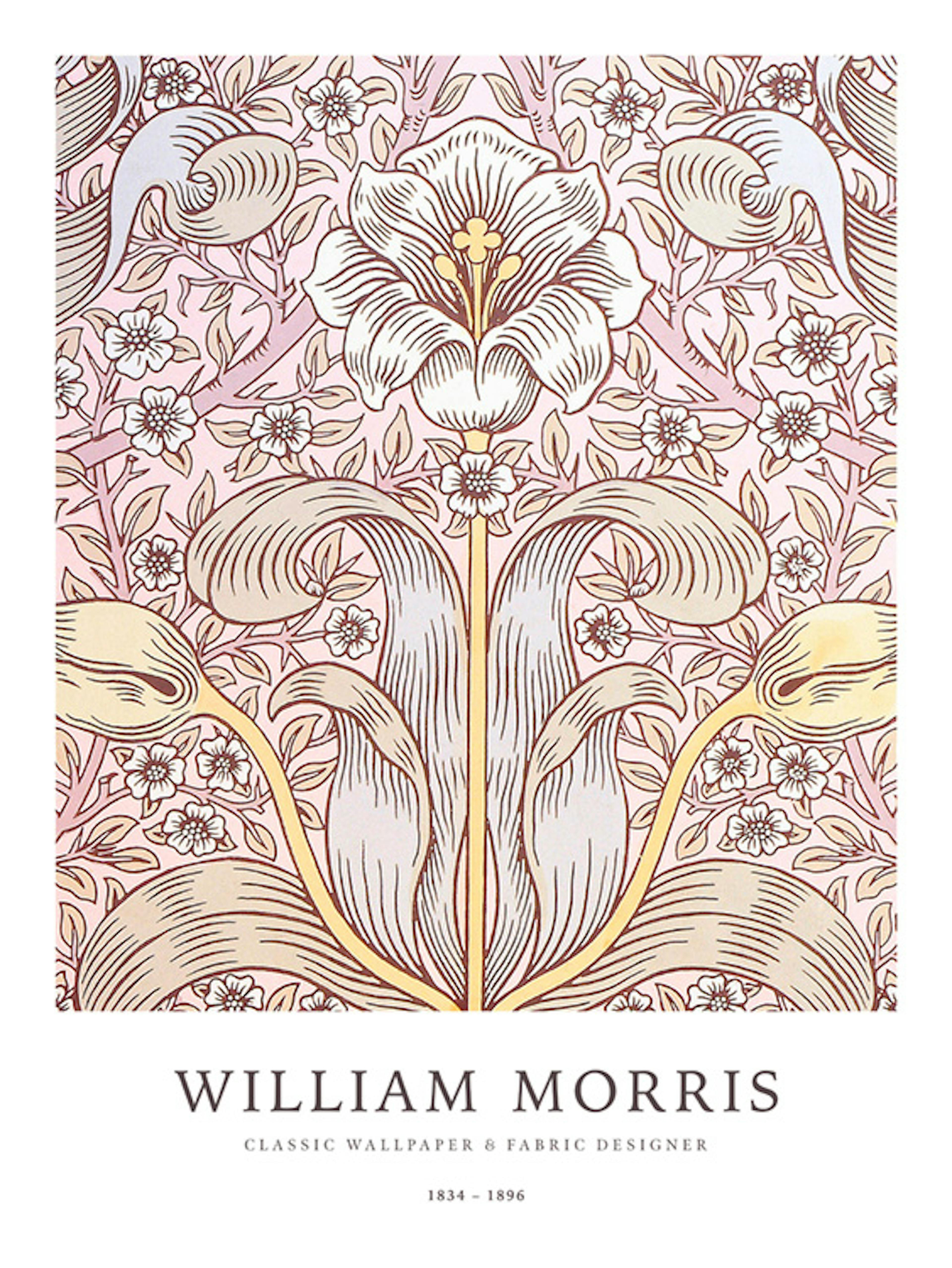 William Morris - Floral Pattern Poster 0