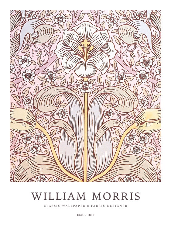 William Morris - Floral Pattern Poster 0