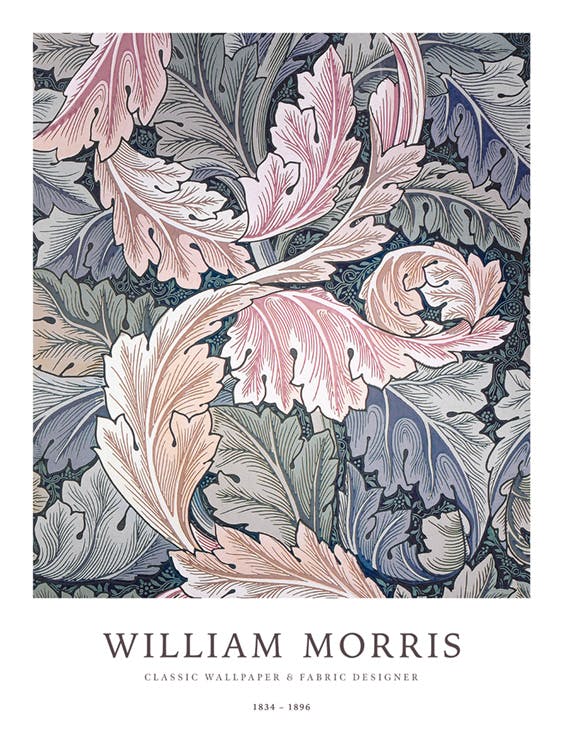 William Morris - Botanical Pattern Poster 0