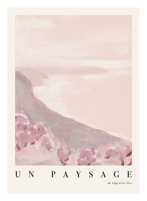 French Landscape No3 Print (100x150 cm)
