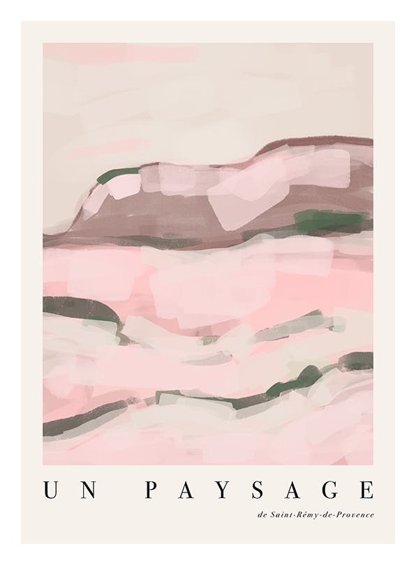 French Landscape No4 Plakat (70x100 cm)-Plakaty