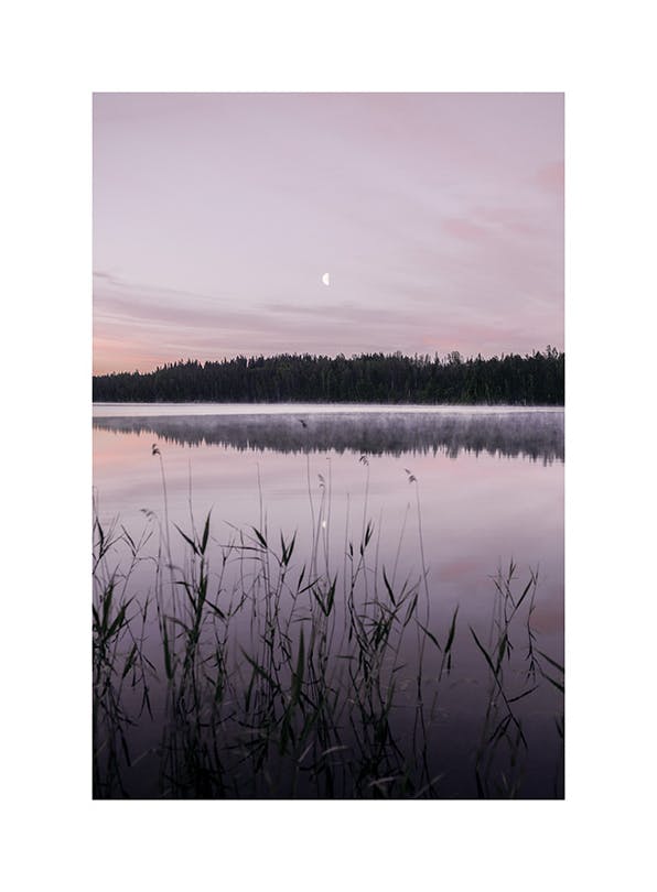 Dawn at the Lake Plakat (30x40 cm)-Plakaty