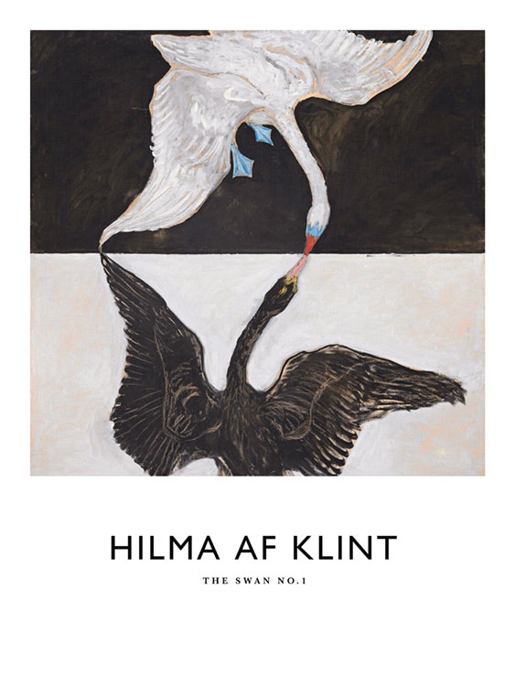Plagát - The Swan, No. 1 by Hilma af Klint 0