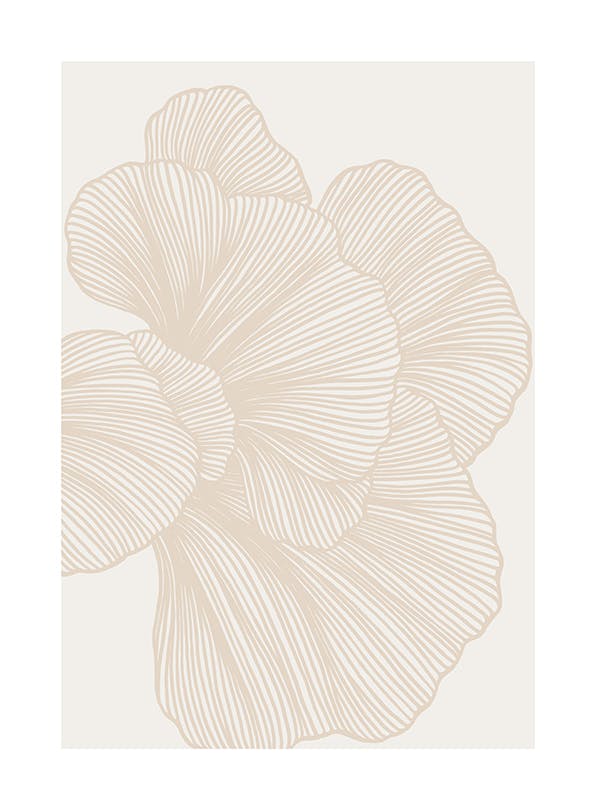 Abstract Lines No2 Print (100x150 cm)