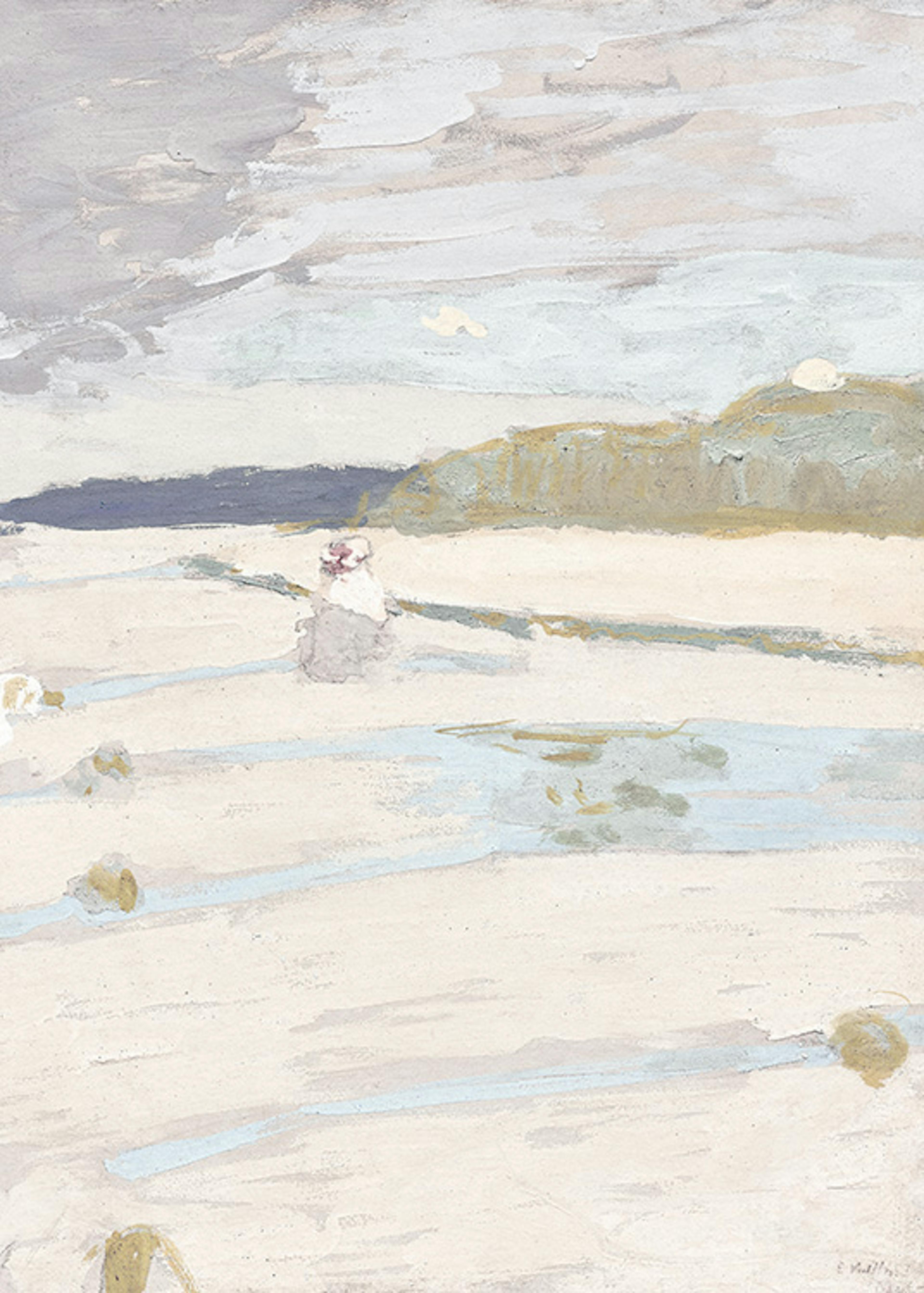 Édouard Vuillard - The Beach at Saint-Jacut Plakat