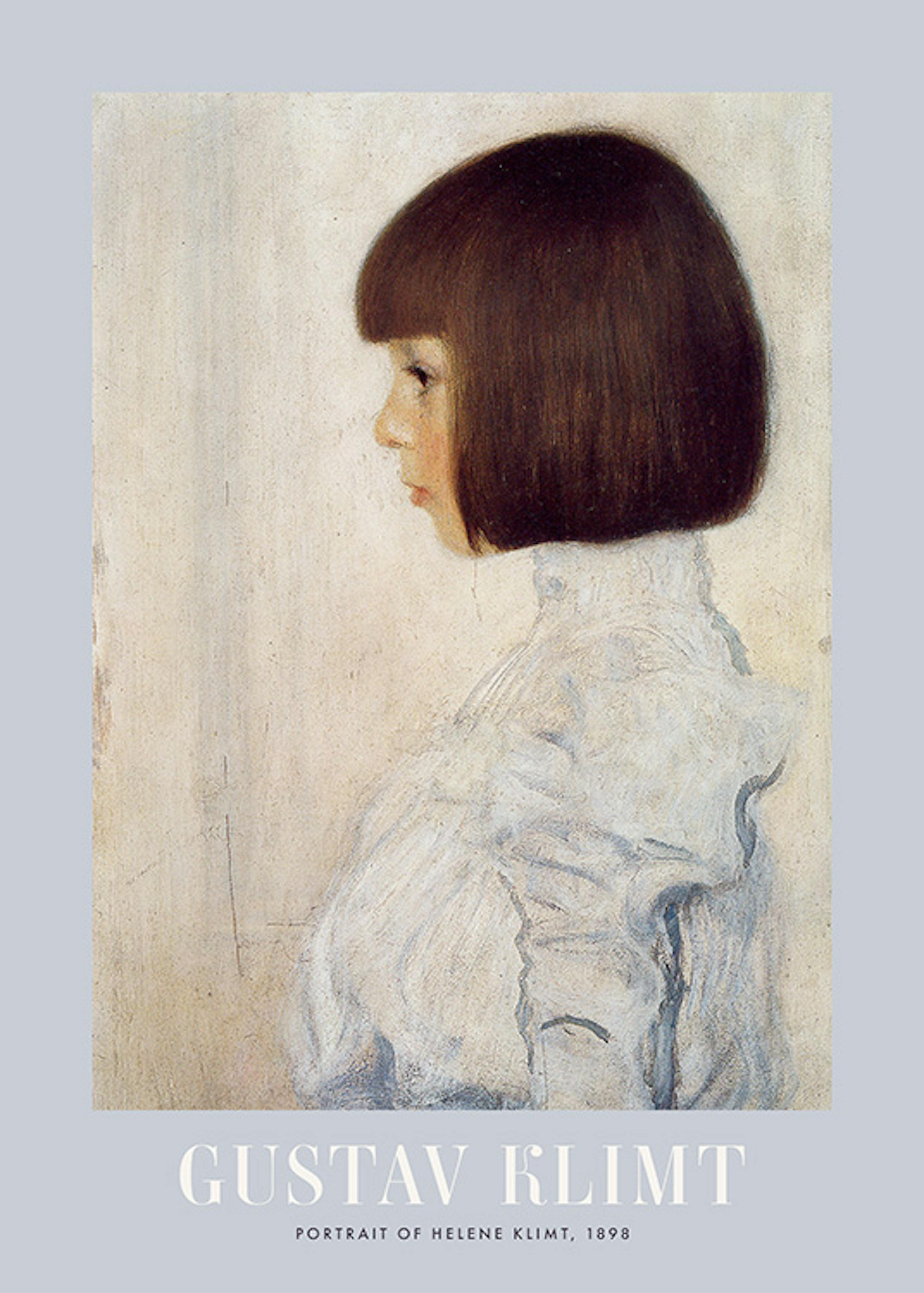 Gustav Klimt - Portrait of Helene Klimt Print