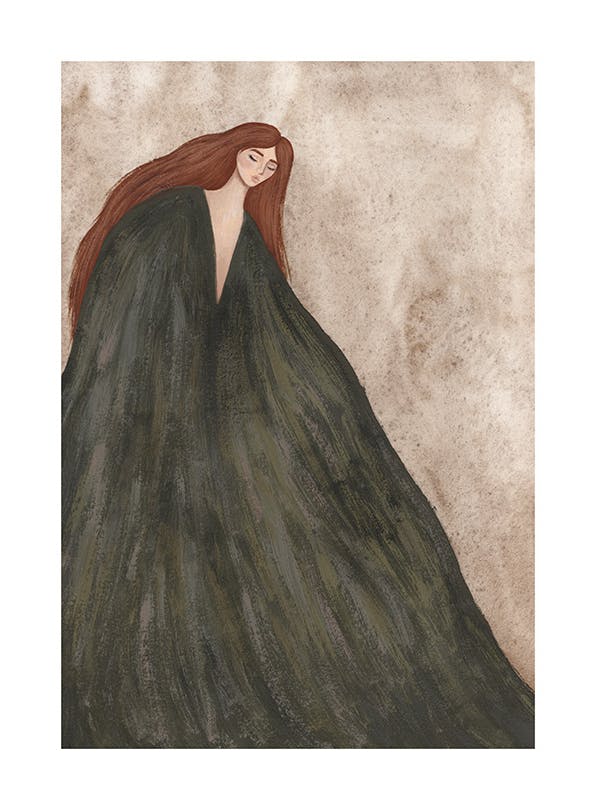 The Lady Poster (30x40 cm)