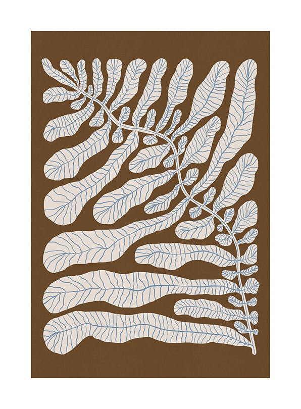 One Hundred-Leaved Plant No1 Plakat (30x40 cm)-Plakaty