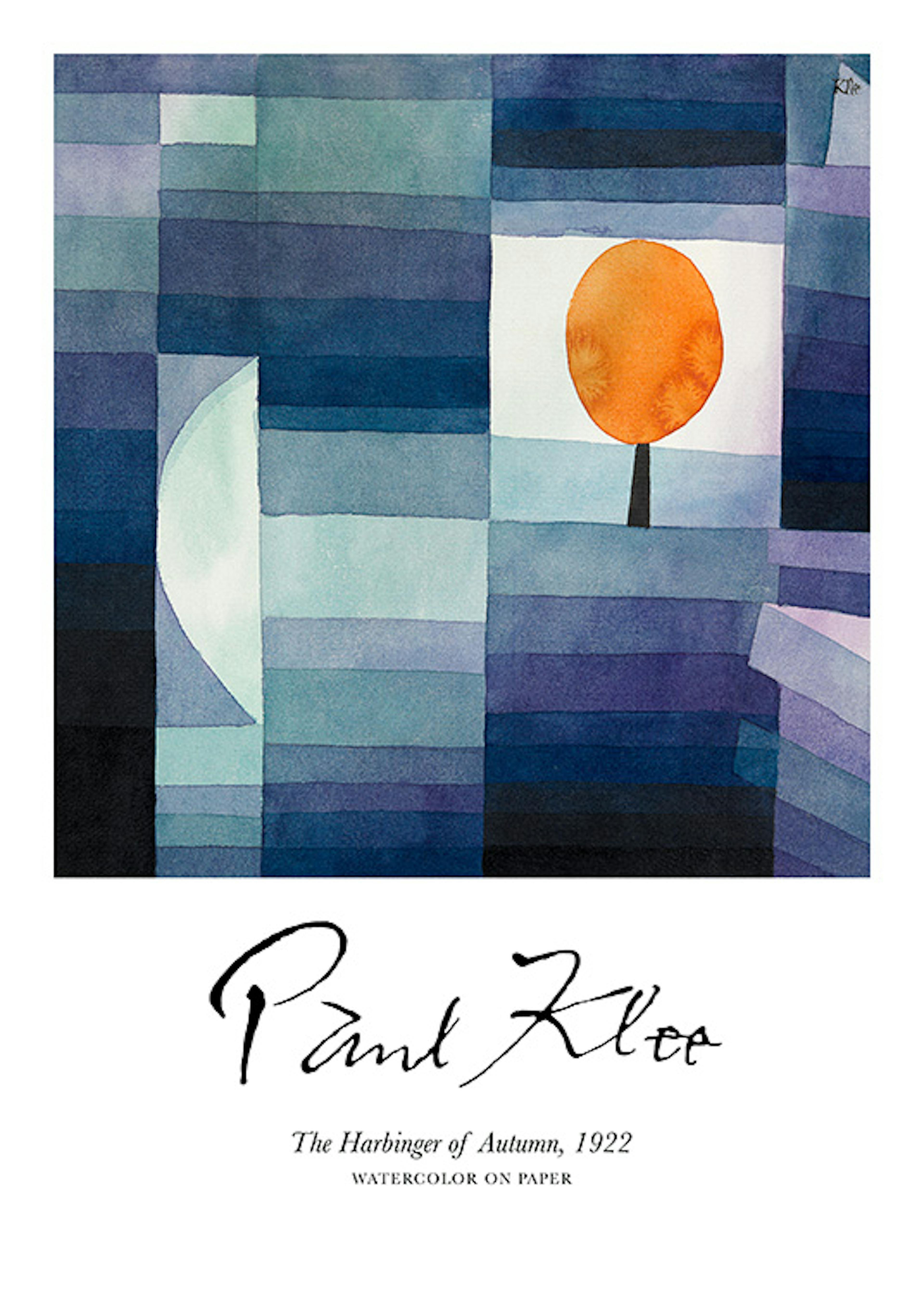Paul Klee - The Harbinger of Autumn Print 0