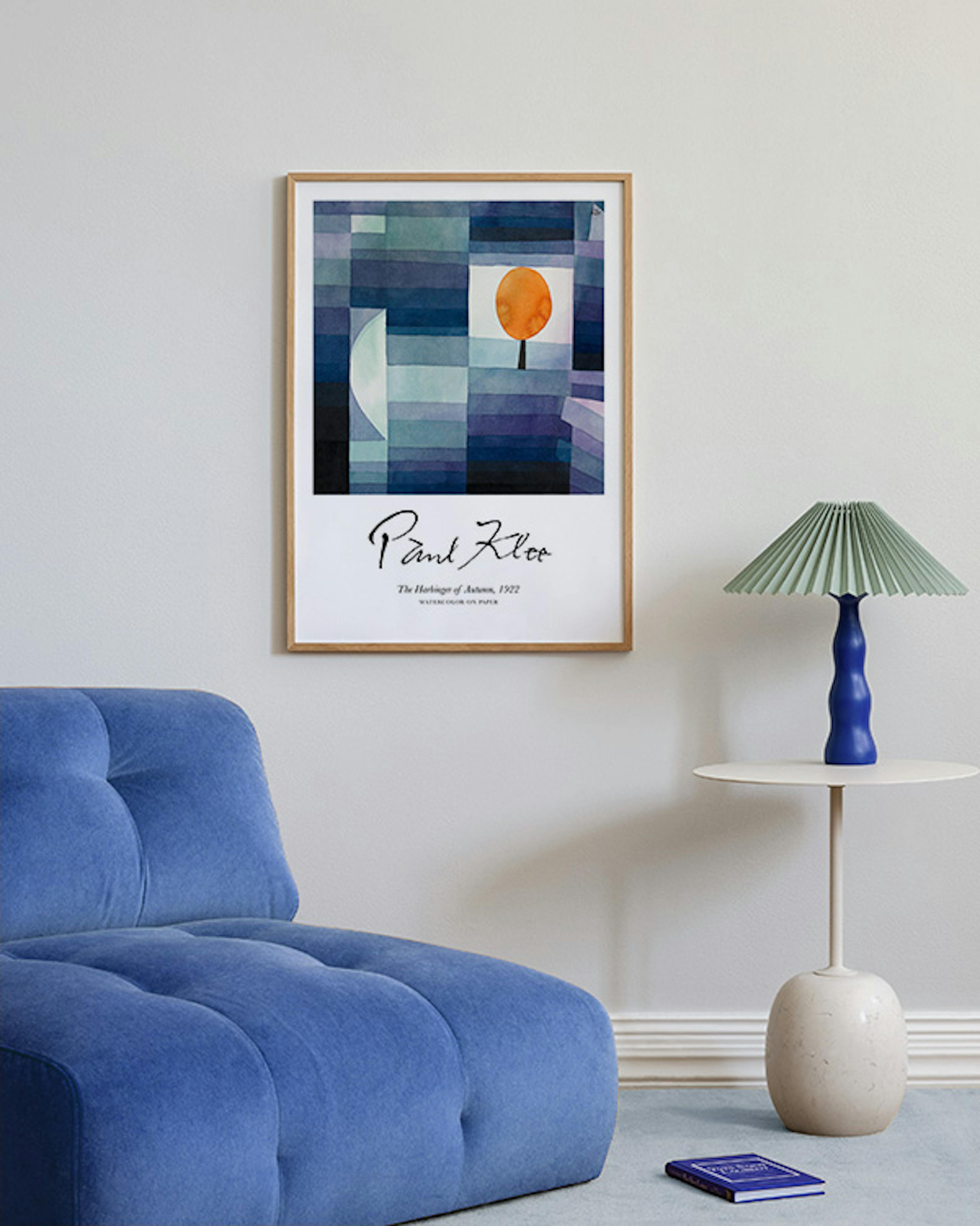 Paul Klee - The Harbinger of Autumn Print