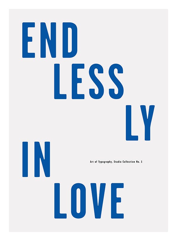 Endlessly in Love Affiche (30x40 cm)