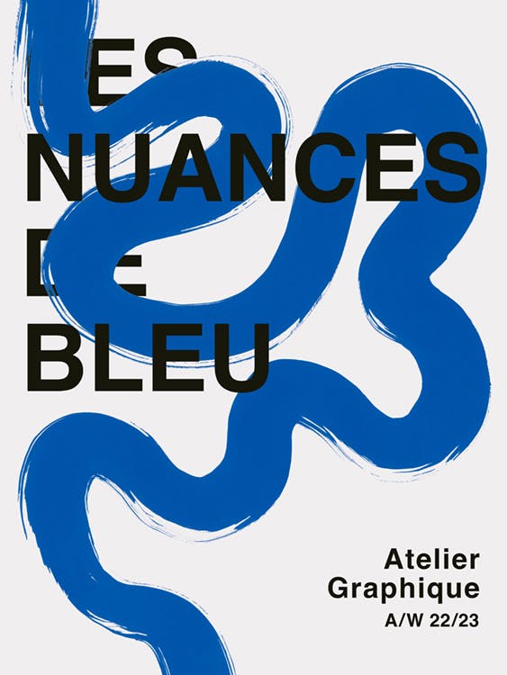 Les Nuances de Bleu Plakát 0