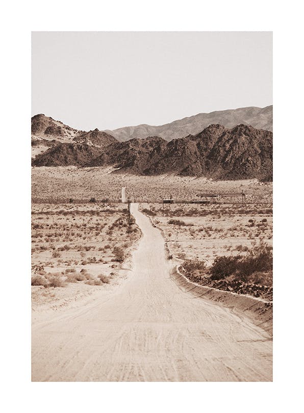 Forgotten Road Poster (50x70 cm)- Poster 30x40 cm