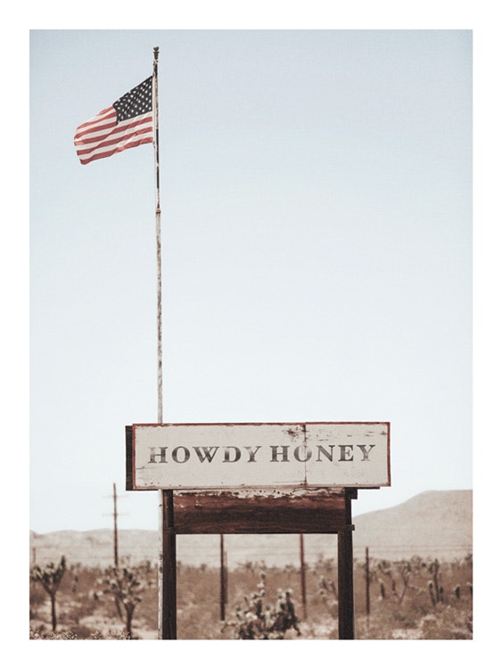 Howdy Honey Plakat 0