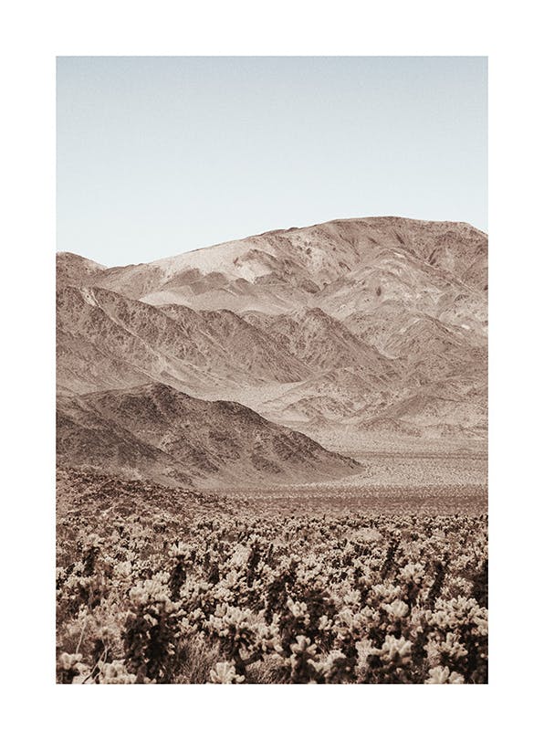 Rocky Mountains Poster (30x40 cm)- Poster 30x40 cm