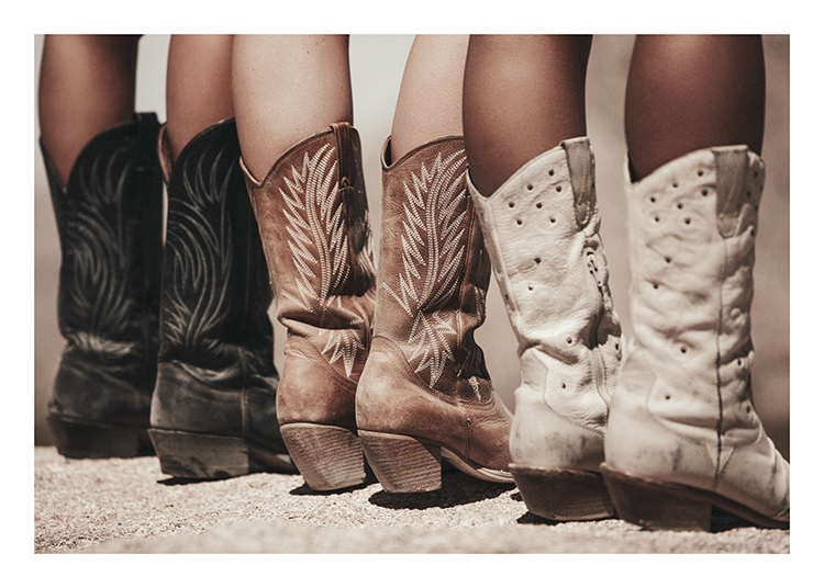 Western Boots Poster