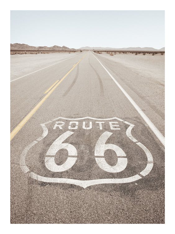Route 66 Plagát 0