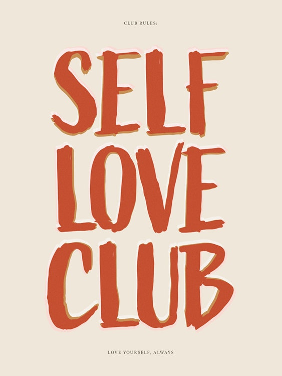 Self Love Club Αφίσα 0