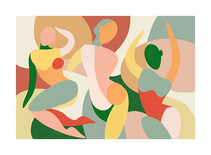 Graphic Women Poster (50x70 cm) - Poster