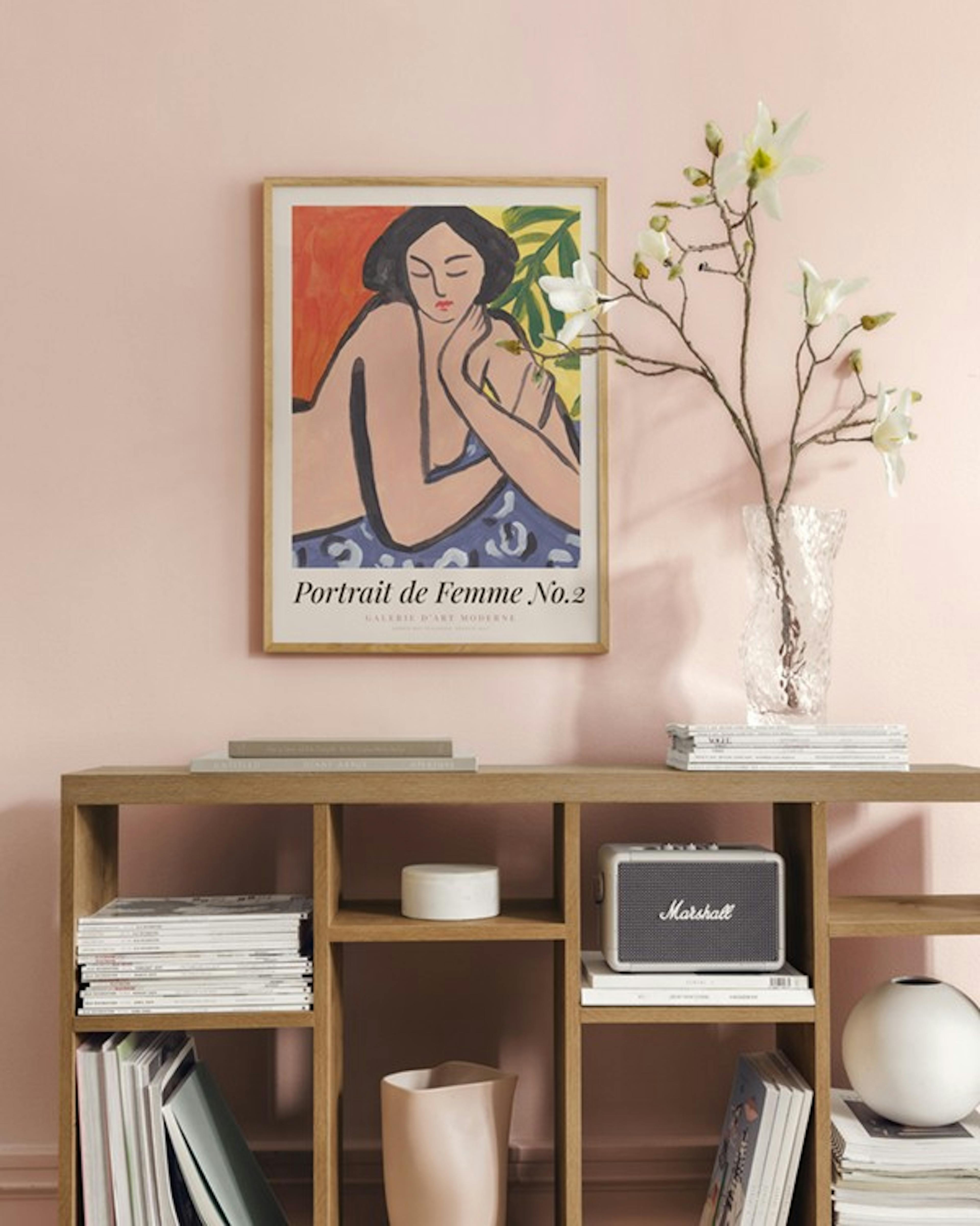 Portrait de Femme No2 Poster