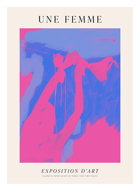 Une Femme No2 Poster (30x40 cm) - Poster