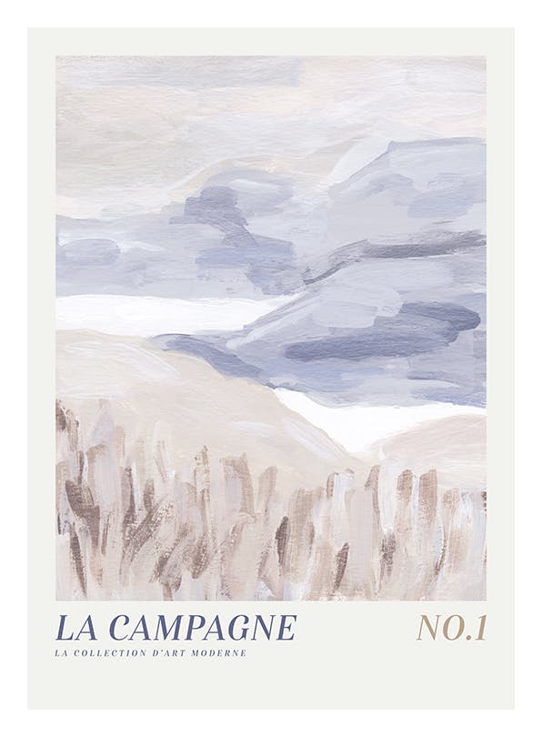 La Campagne No1 Plakat (30x40 cm)