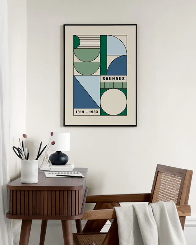 Bauhaus Composition Print