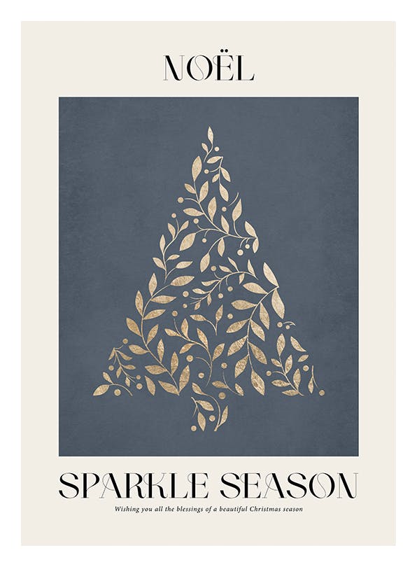 Golden Tree Affiche (50x70 cm)