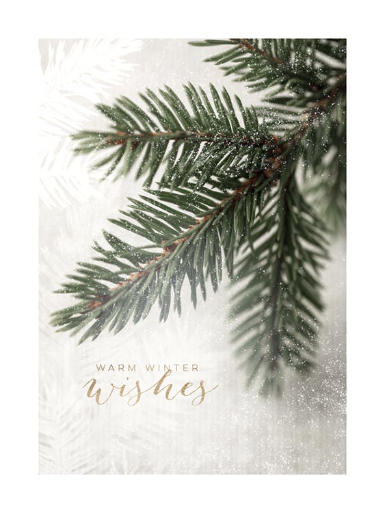 Spruce Branch Plakat 0