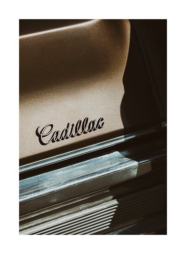 Classic Cadillac Poster (50x70 cm)