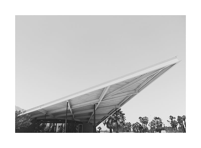 Palm Springs Gas Station Plakat (30x40 cm)