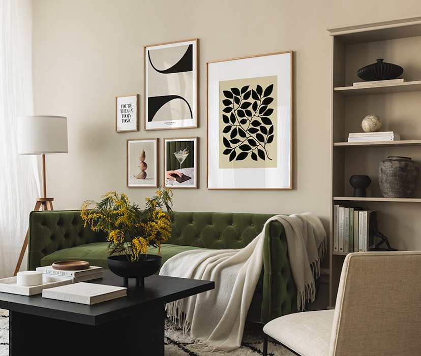 Living room wall decor | Gallery walls | Desenio.co.uk