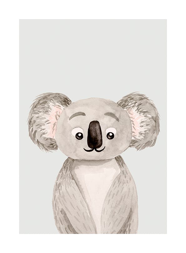 Kind Koala Poster (40x50 cm)-Poster