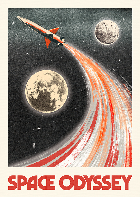 Space Odyssey Poster