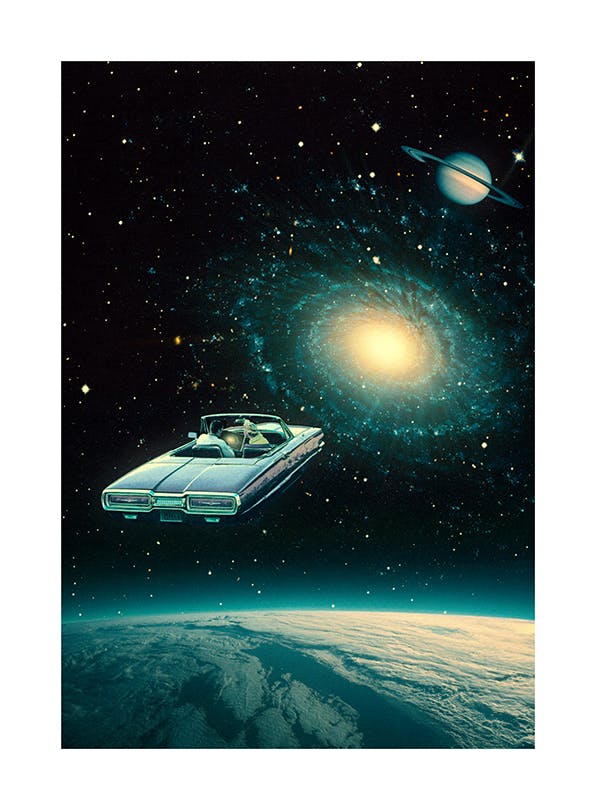 Is This The Right Way Plakat (50x70 cm)
