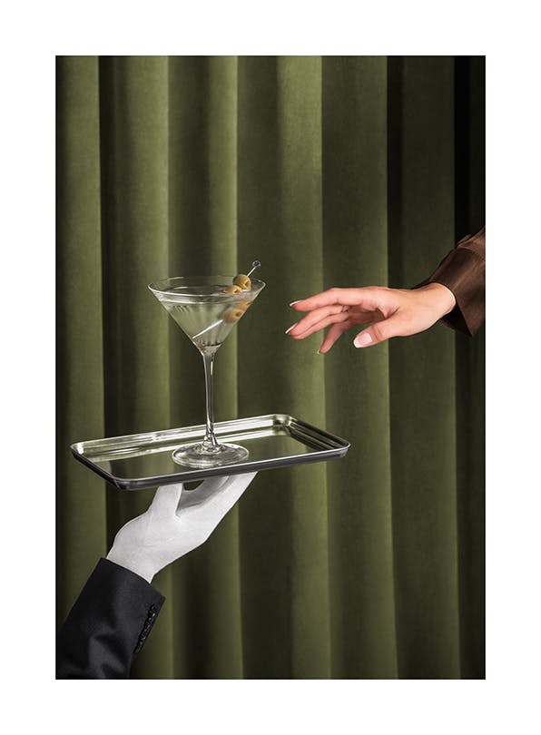 One More Martini Poster (21x30 cm) - Poster