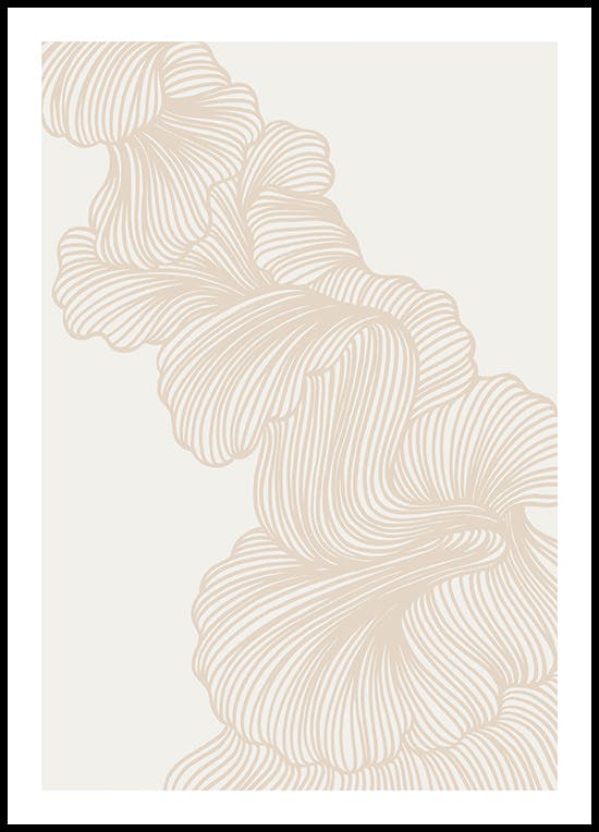 Abstract Lines No3 Poster